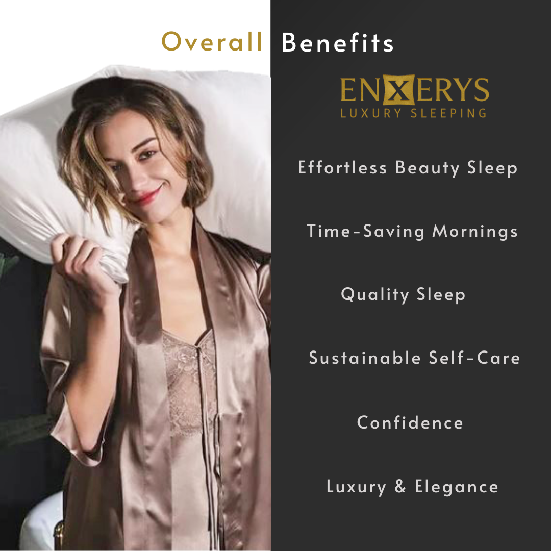ENXERYS™ Pillowcase - 100% Mulberry Silk