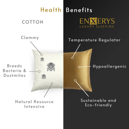 ENXERYS™ Pillowcase - 100% Mulberry Silk