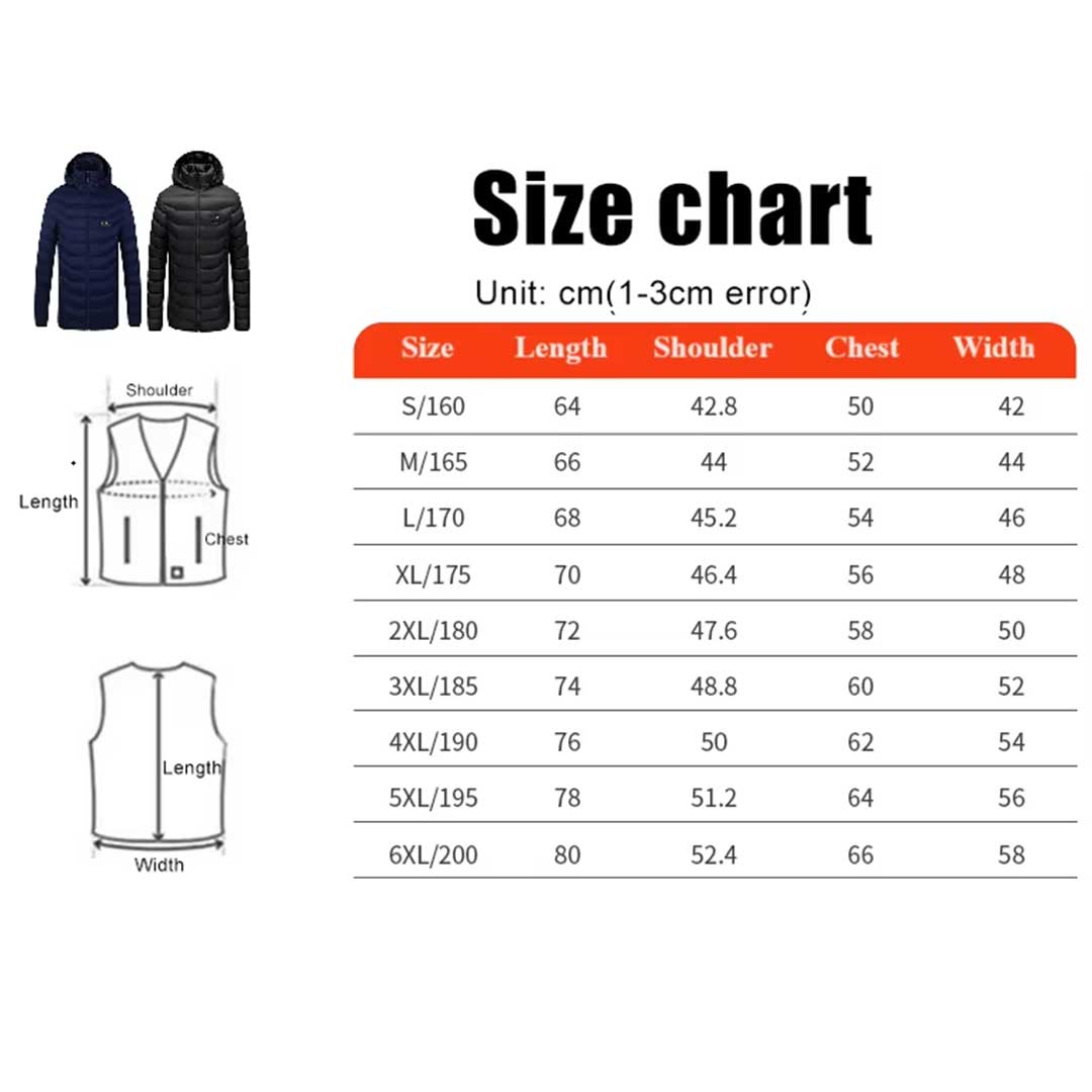 ENXERYS™ Heated Jacket - 19 Pads